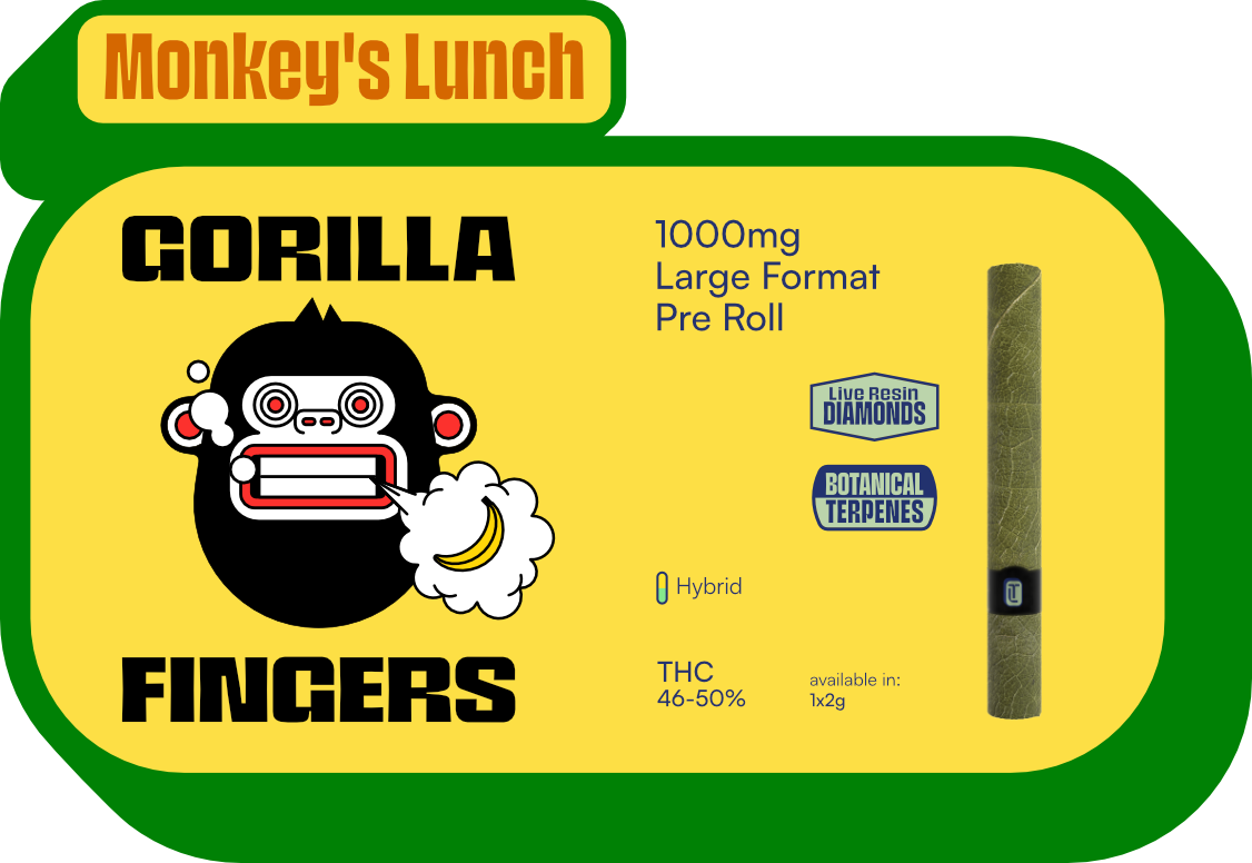 TERRA LABS GORILLA FINGERS (TROPICAL PUNCH)